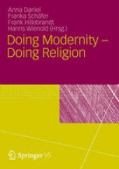 book Doing Modernity - Doing Religion