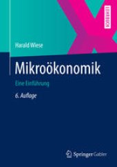 book Mikroökonomik: Eine Einführung