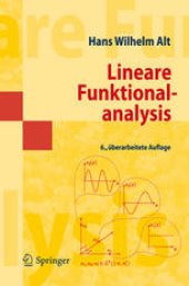 book Lineare Funktionalanalysis: Eine anwendungsorientierte Einführung