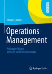 book Operations Management: Auftragserfüllung bei Sach- und Dienstleistungen