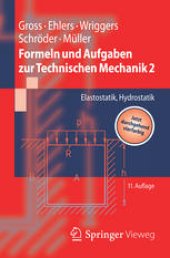 book Formeln und Aufgaben zur Technischen Mechanik 2: Elastostatik, Hydrostatik