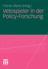 book Vetospieler in der Policy-Forschung