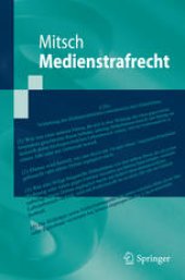 book Medienstrafrecht