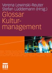 book Glossar Kulturmanagement