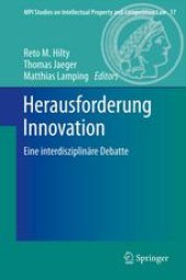 book Herausforderung Innovation: Eine interdisziplinäre Debatte