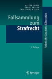 book Fallsammlung zum Strafrecht