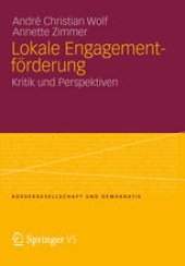 book Lokale Engagementförderung: Kritik und Perspektiven