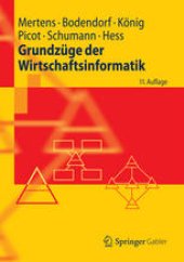 book Grundzüge der Wirtschaftsinformatik