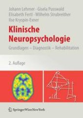 book Klinische Neuropsychologie: Grundlagen — Diagnostik — Rehabilitation