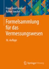 book Formelsammlung für das Vermessungswesen