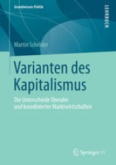 book Varianten des Kapitalismus: Die Unterschiede liberaler und koordinierter Marktwirtschaften