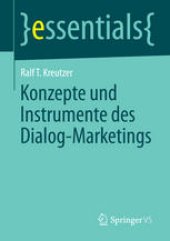 book Konzepte und Instrumente des Dialog-Marketings