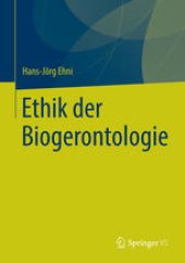 book Ethik der Biogerontologie