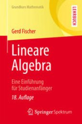 book Lineare Algebra: Eine Einführung für Studienanfänger