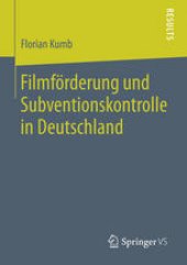 book Filmförderung und Subventionskontrolle in Deutschland