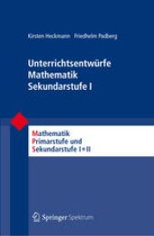 book Unterrichtsentwürfe Mathematik Sekundarstufe I