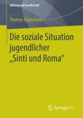 book Die soziale Situation jugendlicher „Sinti und Roma“