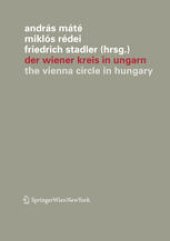 book Der Wiener Kreis in Ungarn / The Vienna Circle in Hungary