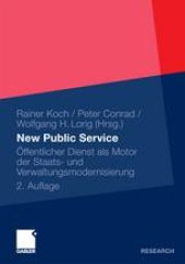 book New Public Service: Öffentlicher Dienst als Motor der Staats- und Verwaltungsmodernisierung
