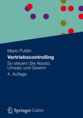 book Vertriebscontrolling: So steuern Sie Absatz, Umsatz und Gewinn