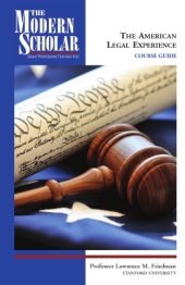 book The American legal experience