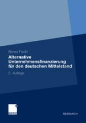 book Alternative Unternehmensfinanzierung für den deutschen Mittelstand