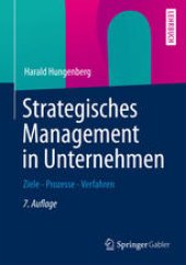 book Strategisches Management in Unternehmen: Ziele - Prozesse - Verfahren