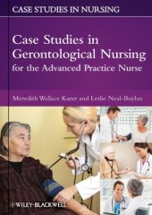 book Case Studies in Gerontological Nursing for the Advanced Practice Nurse