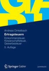 book Ertragsteuern: Einkommensteuer, Körperschaftsteuer, Gewerbesteuer