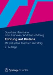 book Führung auf Distanz: Mit virtuellen Teams zum Erfolg