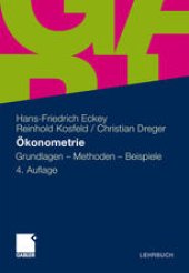 book Ökonometrie: Grundlagen – Methoden – Beispiele