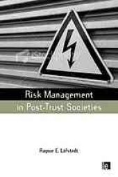 book Risk management in post trust societies