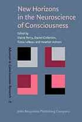 book New horizons in the neuroscience of consciousness