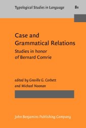 book Case and Grammatical Relations: Studies in Honor of Bernard Comrie