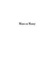 book Mises on Money