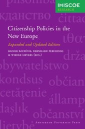 book Citizenship Policies in the New Europe