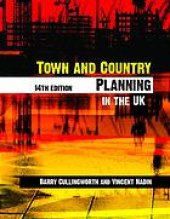 book Town and country planning in the UK