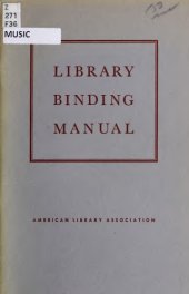 book Library binding manual