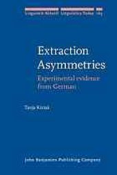 book Extraction asymmetries : experimental evidence from German