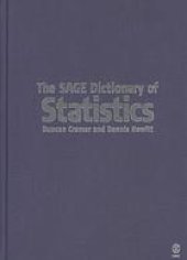 book The Sage dictionary of statistics : a practical resource for students in the social sciences