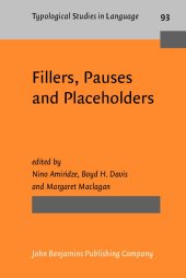 book Fillers, Pauses and Placeholders