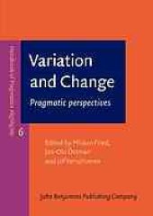 book Variation and change : pragmatic perspectives