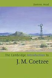 book The Cambridge introduction to J.M. Coetzee