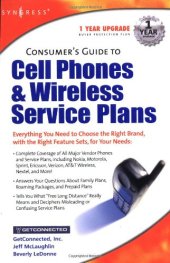 book The Consumer's Guide to Wireless Phones and Service Plans