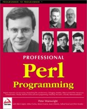 book Professional Perl Programming