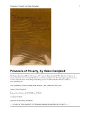 book Prisoners of Poverty