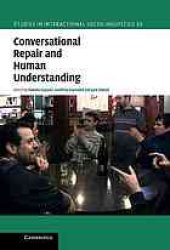 book Conversational Repair and Human Understanding