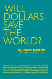 book Will Dollars Save the World? (1947)