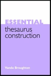 book Essential Thesaurus Construction