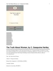 book The Truth About Woman